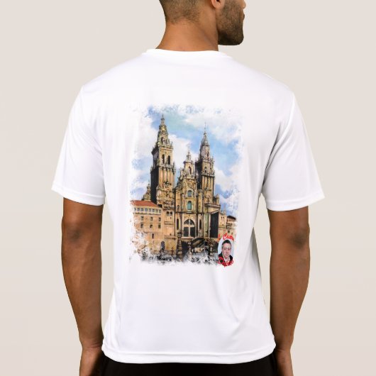 Catedral de Santiago de Compostela Tシャツ (裏面)