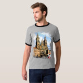 Catedral de Santiago de Compostela Tシャツ (正面フル)