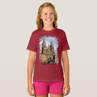 Catedral de Santiago de Compostela Tシャツ