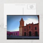 CATEDRAL HUAJUAPAN OAXACAポストカード ポストカード (正面/裏面)