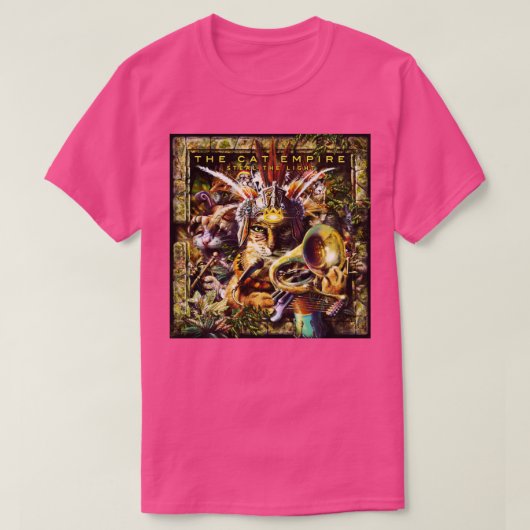 CatEmpireのロ最高のック Tシャツ (デザイン正面)