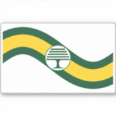 Caterham flag シール (正面)