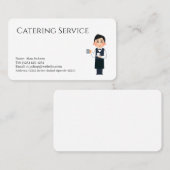 catering services  business card 名刺 (正面/裏面)