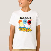 Caterpillarカスタマイズ可能な誕生日Tシャツ Tシャツ (正面)