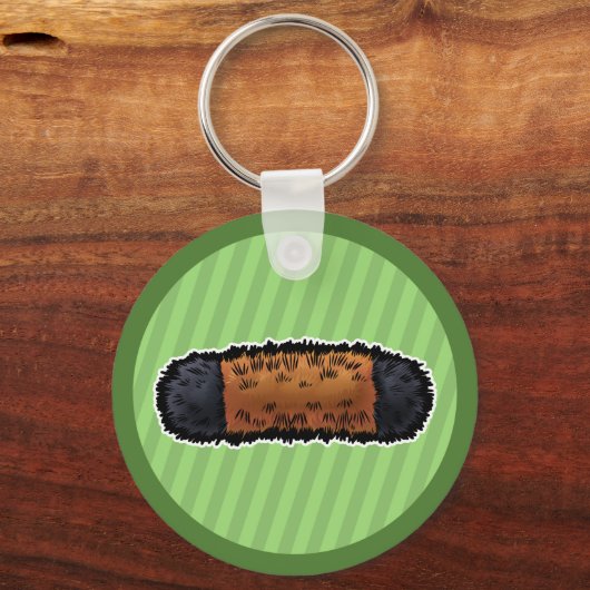 Caterpillar キーホルダー (正面)