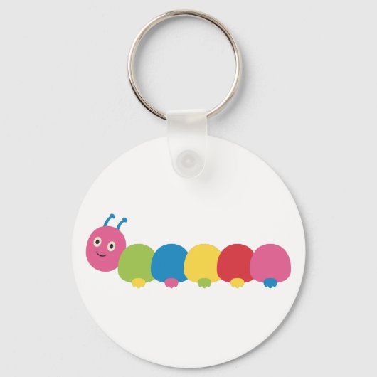 Caterpillar キーホルダー (正面)