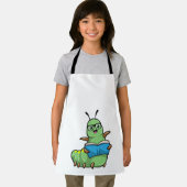 Caterpillar asおたくwith Book & Glass エプロン (インサイチュ)
