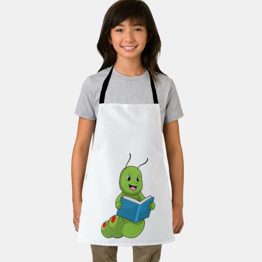 Caterpillar at 読's with Book エプロン (インサイチュ)
