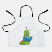 Caterpillar at 読's with Book エプロン (正面)