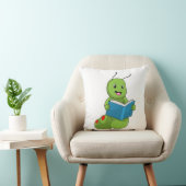Caterpillar at 読's with Book クッション (椅子)