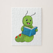Caterpillar at 読's with Book ジグソーパズル (縦)