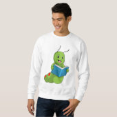 Caterpillar at 読's with Book スウェットシャツ (正面フル)