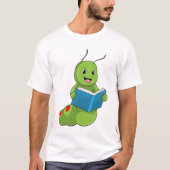 Caterpillar at 読's with Book Tシャツ (正面)