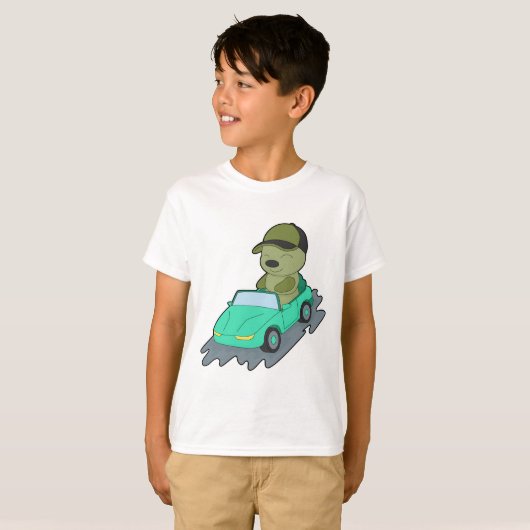 Caterpillar Car Tシャツ (正面フル)