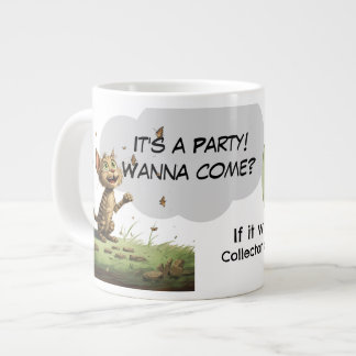 CatErpillar | It’s a Party! C. Posse Specialty Mug ジャンボコーヒーマグカップ