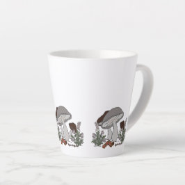 caterpillar mushroom small latte mug カフェラテマグ