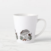 caterpillar mushroom small latte mug カフェラテマグ (右)