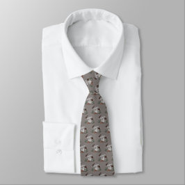 caterpillar mushroom tie ネクタイ