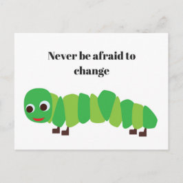 Caterpillar Postcard Greeting Card ポストカード