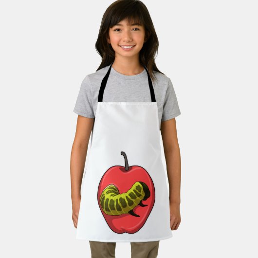 Caterpillar with Apple エプロン (インサイチュ)