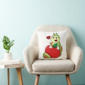 Caterpillar with Apple クッション (椅子)