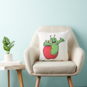 Caterpillar with Apple クッション (椅子)
