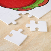 Caterpillar with Apple ジグソーパズル (側面)