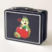 Caterpillar with Apple メタルランチボックス (裏面)