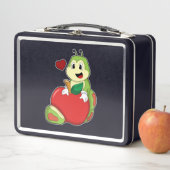 Caterpillar with Apple メタルランチボックス (インサイチュ)
