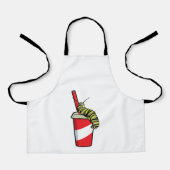 Caterpillar with Drink エプロン (正面)