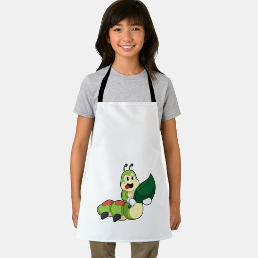 Caterpillar with Leaf エプロン (インサイチュ)