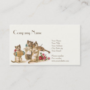 Caterwauling Business Card 3.5 x 2インチ、100パック 名刺