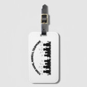 caterwauling Personalize , Luggage Tag  ラゲッジタグ (正面縦)