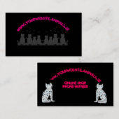 Caterweling Personalize Business Card 名刺 (正面/裏面)
