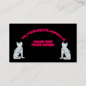Caterweling Personalize Business Card 名刺 (裏面)