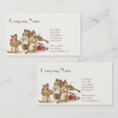 Caterwuling Business Card 3.5インチx 2インチ、100パック 名刺 (正面/裏面)