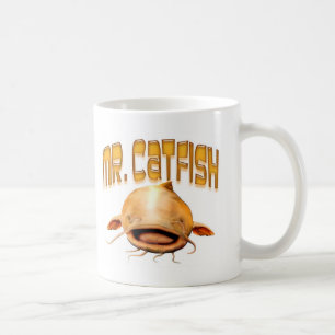 Catfish氏の魚釣り コーヒーマグカップ