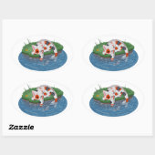 catfish 楕円形シール (シート)