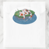 catfish 楕円形シール (バッグ)