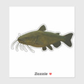 Catfish Cut-out Sticker シール (シート)