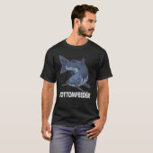 Catfish Fishing for Fishermen  Bottomfeeder Tシャツ (正面フル)