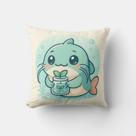 Catfish Plant Parent クッション
