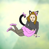 catgirlボタン ウィンドウサイン (シート3)