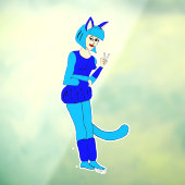 catgirlボタン ウィンドウサイン (シート3)