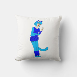 catgirlボタン クッション