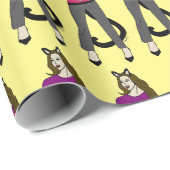 catgirlボタン ラッピングペーパー (ロールコーナー)