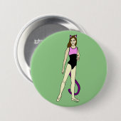 catgirlボタン 缶バッジ (正面&裏面)