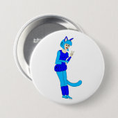 catgirlボタン 缶バッジ (正面&裏面)