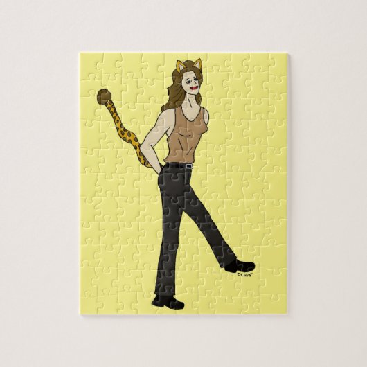 catgirl  ジグソーパズル (縦)