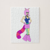 catgirl  ジグソーパズル (縦)